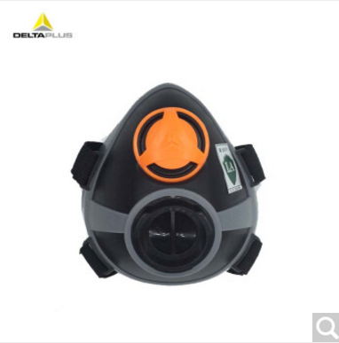 代爾塔 防毒面具半面罩 噴漆打農(nóng)藥燒電焊用口罩 防有機(jī)氣體二硫化碳等 可選配濾盒 單孔面罩