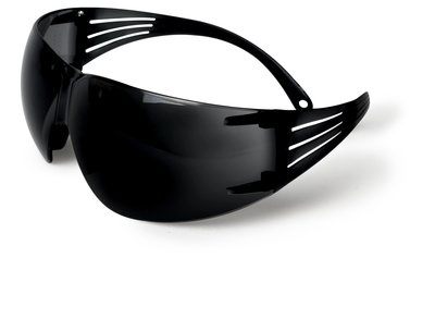 SF202中國款安全眼鏡，黑色防霧鏡片