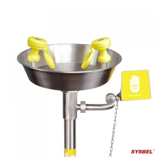 不銹鋼立式洗眼器