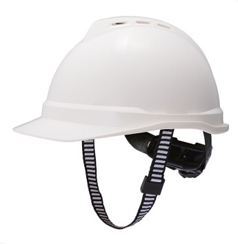 梅思安（MSA） ABS豪華型 V-Gard500工地工程 透氣安全頭盔