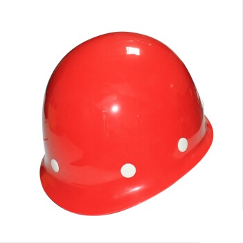 賽邦玻璃鋼圓頂安全帽 CCJC紅色