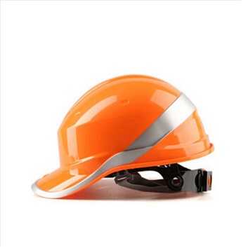 代爾塔102018安全帽 工地安全帽工程建筑絕緣施工安全帽 ABS材質無通氣孔