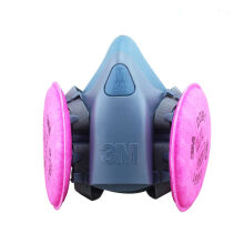 3M 7502防塵面具防毒口罩硅膠舒適型面罩 7502 6006 2091防甲醛多種氣體